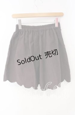 画像3: axes femme POETIQUE / 裾スカラップスウェード風キュロット  ブラウン O-25-09-30-2033-AX-PA-IG-ZT1004D