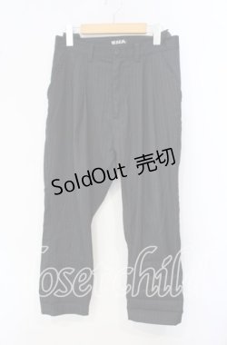 画像1: RNA / ピンストライプパンツ  グレー O-25-09-30-2035-PU-PA-IG-OS
