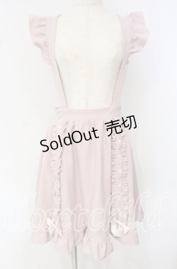 画像1: Princess Melody / ダブルおりぼんテープフレアジャンスカ  ピンク O-25-09-30-2007-EL-OP-OW-OS