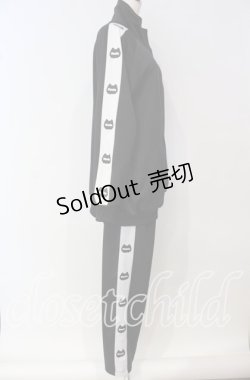 画像3: Hauls / 新！ネ申おジャージ参上！ 【 セットアップ 】  ブラック×ホワイト O-25-09-30-2001-PU-OP-IG-OS
