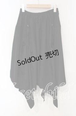 画像2: Deorart / アジャスタ付変形ユニセックススカート  ブラック O-25-09-30-2014-PU-SK-IG-OS