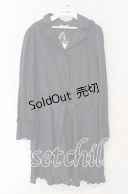 画像1: axes femme / トレンチ風レインコート  ネイビー O-25-09-30-2022-AX-CO-IG-OS