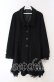 画像1: axes femme / スリットワンピコート  クロ O-25-09-30-2023-AX-CO-IG-OS (1)