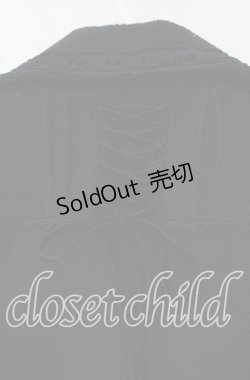 画像4: axes femme / スリットワンピコート  クロ O-25-09-30-2023-AX-CO-IG-OS