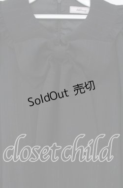 画像2: Ank Rouge / Aラインギャザーワンピース  クロ O-25-09-30-2025-CA-OP-IG-OS