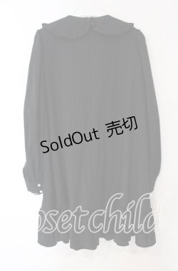 画像3: Ank Rouge / Aラインギャザーワンピース  クロ O-25-09-30-2025-CA-OP-IG-OS