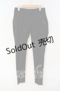 Ozz Croce / 龍プリント刺繍入りパンツ  ブラック O-25-09-30-010-OO-PA-IG-OS