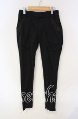 Ozz Croce / 龍プリント刺繍入りパンツ  ブラック O-25-09-30-010-OO-PA-IG-OS