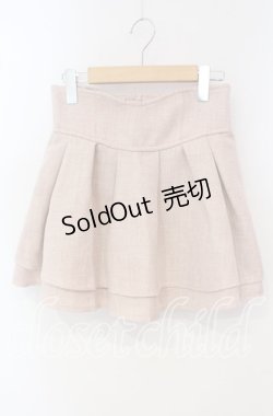 画像1: michellMacaron / 美脚になれるサマーツイードスカート F ピンク O-25-09-30-012-LO-SK-OW-OS