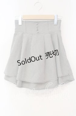 画像1: evelyn / ダブルフレアスカート F クロ O-25-09-30-014-LO-SK-OW-OS