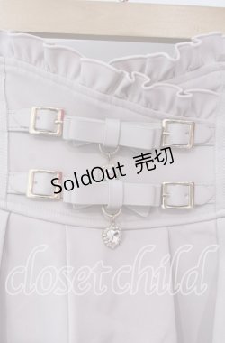 画像2: LIZ LISA / 2連リボンベルトスカパン 0 ピンク O-25-09-30-015-LO-PA-OW-OS