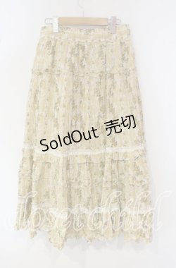 画像3: axes femme / 花柄リゾート風ロング2WAY M イエロー O-25-09-30-031-AX-SK-OW-OS