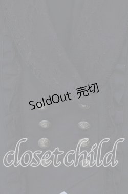 画像2: axes femme POETIQUE / レースフリルベスト M クロ O-25-10-02-008-AX-TO-IG-OS
