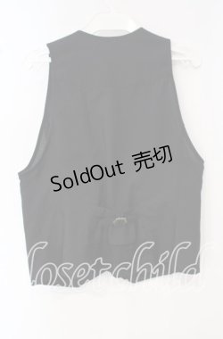 画像3: axes femme POETIQUE / レースフリルベスト M クロ O-25-10-02-008-AX-TO-IG-OS
