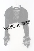 MARBLE / アクセサリー付きギャザーパフボレロ【アクセサリー欠品】  クロ O-25-10-02-009-GO-TO-IG-OS