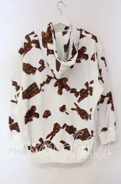 画像3: MILKBOY / CHOCOLATE MURDERパーカー L ホワイト（切り替え部分と若干違いあり O-25-10-02-027-MB-TO-YM-OS