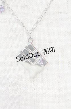 画像1: axes femme / チョコレートプチペンダント  シルバー O-25-10-03-005-AX-AC-OW-ZT432-F003