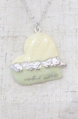 画像1: axes femme / ハートチョコネックレス  シルバー O-25-10-03-006-AX-AC-OW-OS