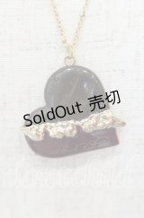 axes femme / ハートチョコネックレス  ブラウン O-25-10-03-007-AX-AC-OW-ZT432-F003