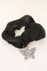 axes femme / THANKS FES ノベルティシュシュ  クロ O-25-10-03-009-AX-AC-IG-ZT432-F003