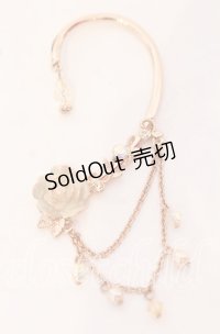 axes femme / バラモチーフイヤーカフ  ピンクゴールド O-25-10-03-012-AX-AC-OW-ZT432-F003