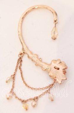 画像2: axes femme / バラモチーフイヤーカフ  ピンクゴールド O-25-10-03-012-AX-AC-OW-OS