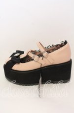 画像6: 【SALE】Ank Rouge / ビジュー厚底パンプス L ピンク O-25-10-03-020-CA-SH-OW-ZT335 (6)