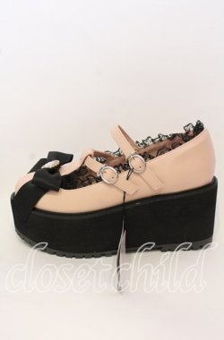 画像6: Ank Rouge / ビジュー厚底パンプス L ピンク O-25-10-03-020-CA-SH-OW-ZT335