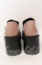 画像2: 【SALE】Ank Rouge / ビジューバックル厚底シューズ L ピンク O-25-10-03-021-CA-SH-OW-ZTK016 (2)