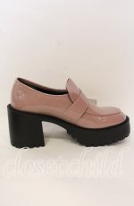 画像5: 【SALE】Ank Rouge / ビジューバックル厚底シューズ L ピンク O-25-10-03-021-CA-SH-OW-ZTK016 (5)