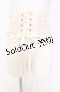 axes femme / レースゴムベルト  ピンク O-25-10-03-003-AX-ZA-OW-OS