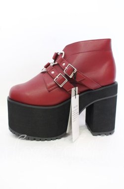画像6: Ank Rouge / ハートバックルブーツ L ワイン O-25-10-03-023-CA-SH-OW-ZT335
