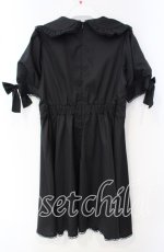 画像3: 【SALE】Honey Cinnamon / パールバックル丸襟ワンピース【ベルト欠品】 F クロ O-25-10-04-036-LO-OP-OW-ZT373 (3)