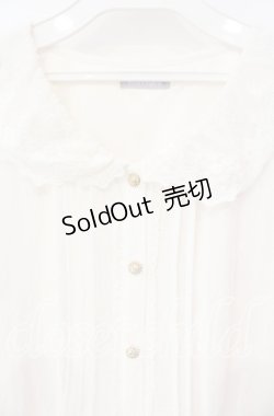 画像2: 【SALE】axes femme POETIQUE / リボン付ドーリーロングワンピース オフ O-25-10-04-037-AX-OP-IG-ZT373