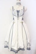 Ozz oneste / Fairy Tale Rose バッスルワンピース  ホワイト×サック O-25-10-04-005-OO-OP-IG-OS