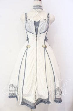 画像1: Ozz oneste / Fairy Tale Rose バッスルワンピース  ホワイト×サック O-25-10-04-005-OO-OP-IG-OS