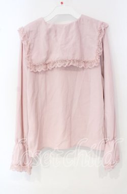 画像3: DearMyLove / mikkoコラボブラウス LL ピンク O-25-10-04-044-EL-BL-OW-OS