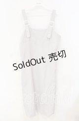 DearMyLoveRose / オーナメントバックルジャンスカワンピース 3L ブルーグレー O-25-10-04-061-EL-OP-OW-OS