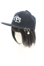 画像1: 【SALE】MILKBOY / MB CORE CAP  ブラック O-25-10-04-1001-MB-AC-OW-ZTK007 (1)