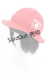 PINK HOUSE / マーガレットワッペンハット  アカ O-25-10-04-1044-LO-AC-OW-ZT-K007