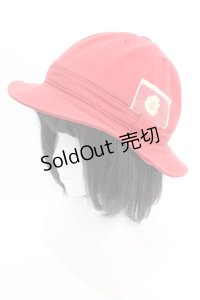 PINK HOUSE / マーガレットワッペンハット  アカ O-25-10-04-1044-LO-AC-OW-ZT-K007