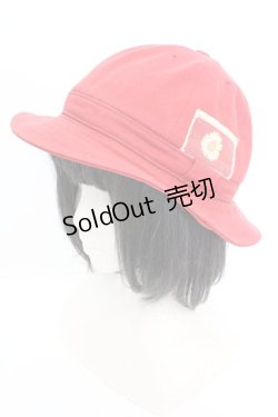画像1: PINK HOUSE / マーガレットワッペンハット  アカ O-25-10-04-1044-LO-AC-OW-ZT-K007
