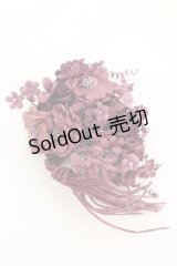 PINK HOUSE / フラワーコサージュブローチ  パープル O-25-10-04-1048-LO-ZA-IG-ZT434-F002