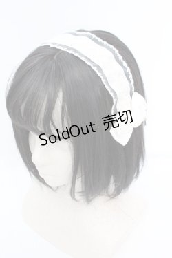 画像1: m petit by misako / AM*NIヘッドドレスA  オフ O-25-10-04-1005-LO-AC-IG-ZT434-F005