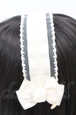 画像2: m petit by misako / AM*NIヘッドドレスA  オフ O-25-10-04-1005-LO-AC-IG-OS