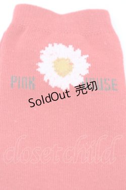 画像2: 【SALE】PINK HOUSE / マーガレットソックス  アカ O-25-10-04-1059-LO-ZA-IG-ZT-K015