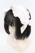 BABY,THE STARS SHINE BRIGHT / Creamy Ribbonヘッドドレス【2025年】  ピンク O-25-10-04-1006-BA-AC-OW-OS