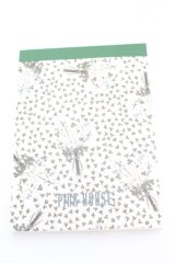 PINK HOUSE / メモ帳  しろつめくさ O-25-10-04-1062-LO-ZA-IG-ZT432