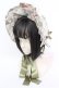 画像1: metamorphose / アンティークブーケボンネット  グラスグリーン O-25-10-04-1007-ME-AC-OW-OS (1)