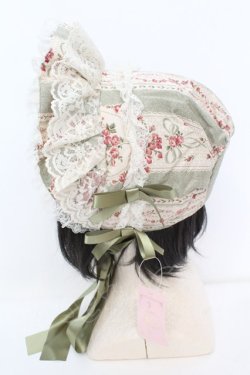 画像3: metamorphose / アンティークブーケボンネット  グラスグリーン O-25-10-04-1007-ME-AC-OW-OS